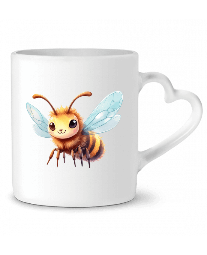 Mug coeur Bee 1 par Rubdesigns