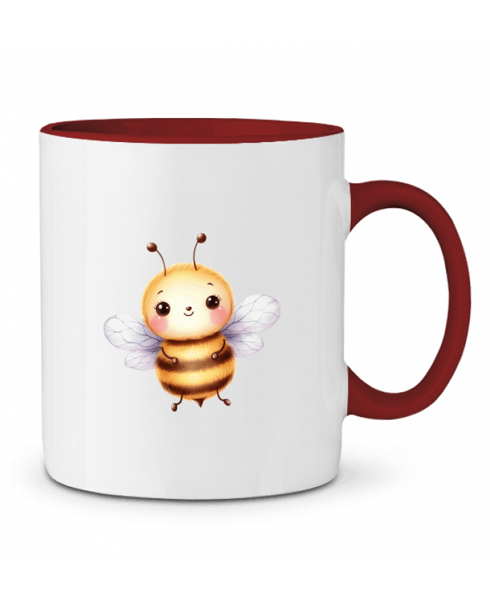 Mug bicolore bee 2 Rubdesigns