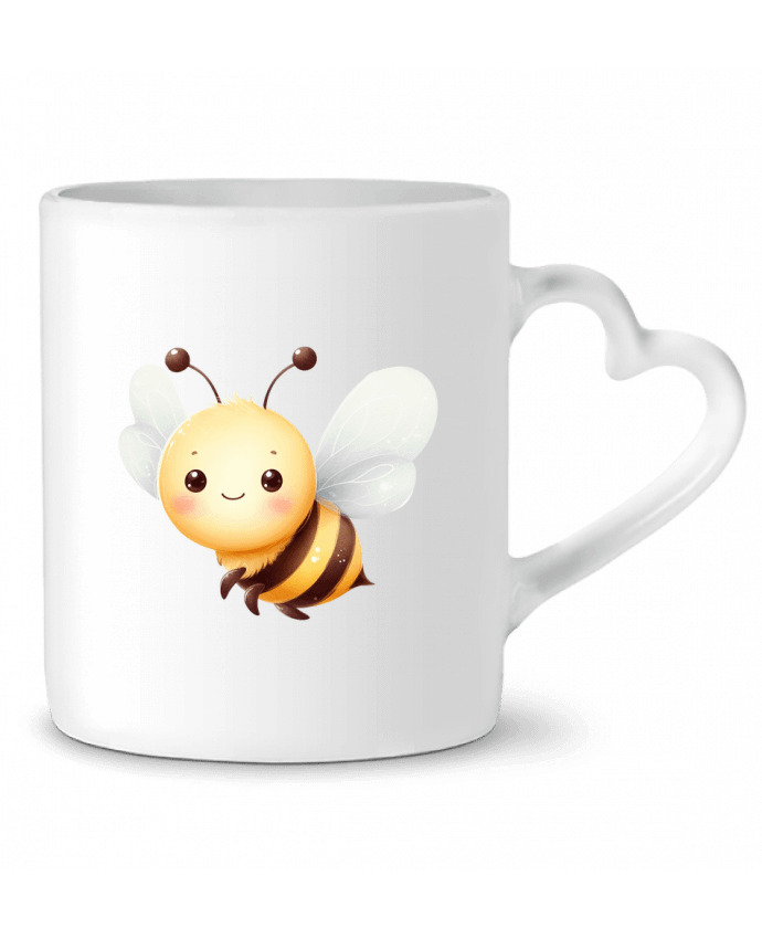 Mug coeur bee 3 par Rubdesigns
