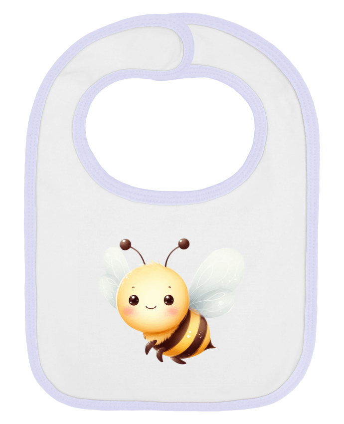Bavoir bébé uni bee 3 par Rubdesigns