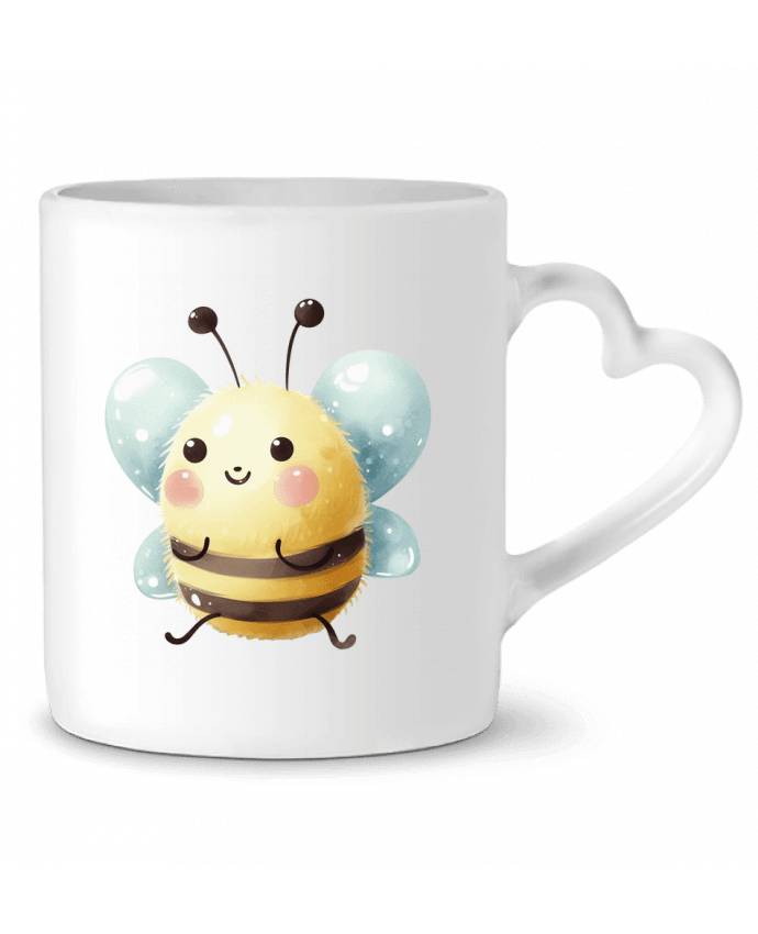Mug coeur BEE 5 par Rubdesigns