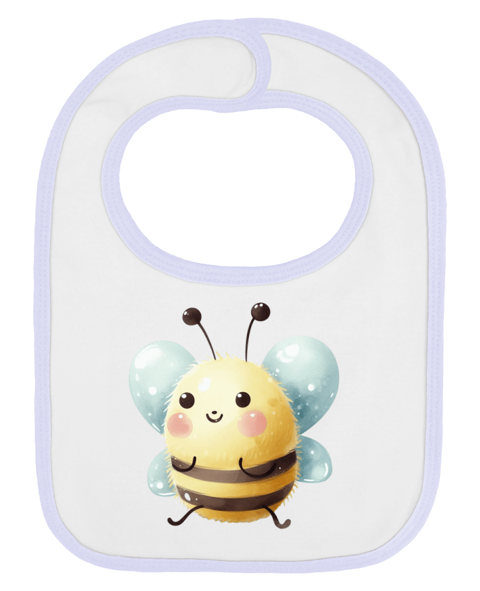 Bavoir bébé uni BEE 5 par Rubdesigns