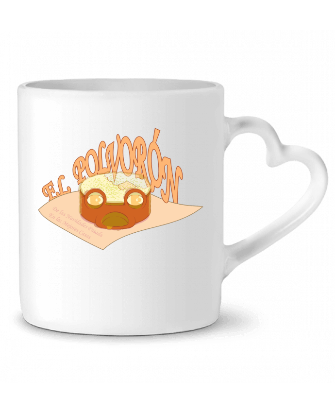 Mug coeur EL POLVORON par Santiaguen