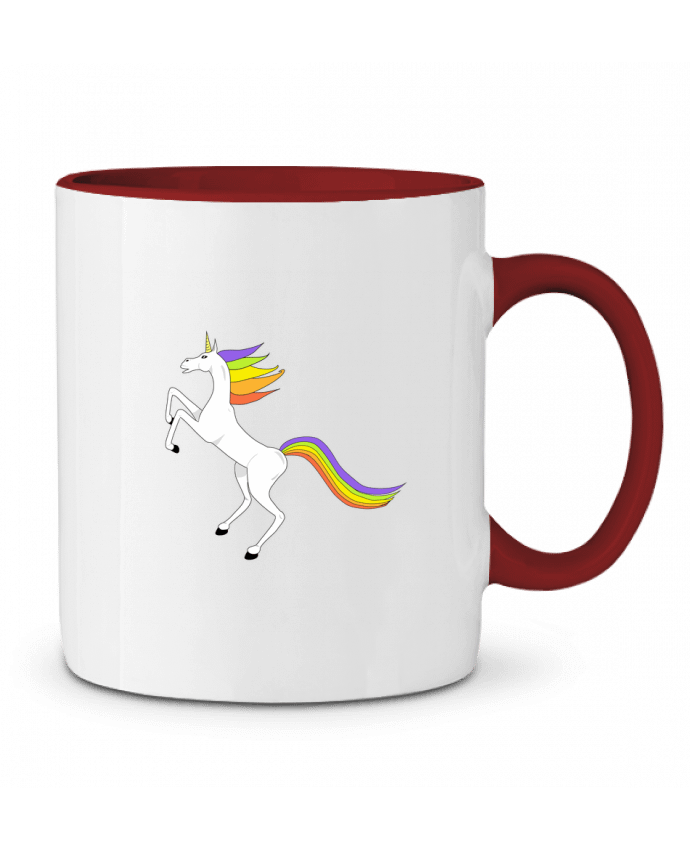 Mug bicolore LICORNE UNICORN                               