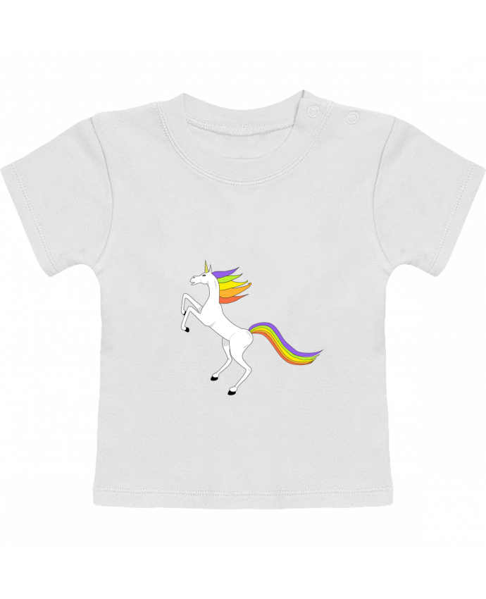 T-shirt bébé LICORNE UNICORN manches courtes du designer                               