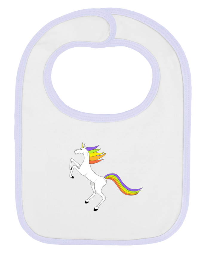 Bavoir bébé uni LICORNE UNICORN par                               