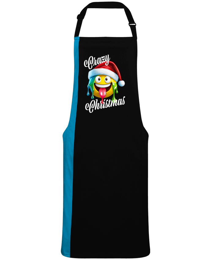 Tablier bicolore Emoji Fondant. Crazy Christmas par  Featheart
