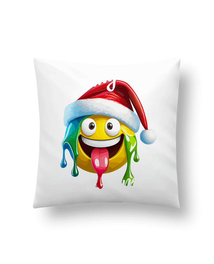Coussin Emoji Fondant. Crazy Christmas par Featheart