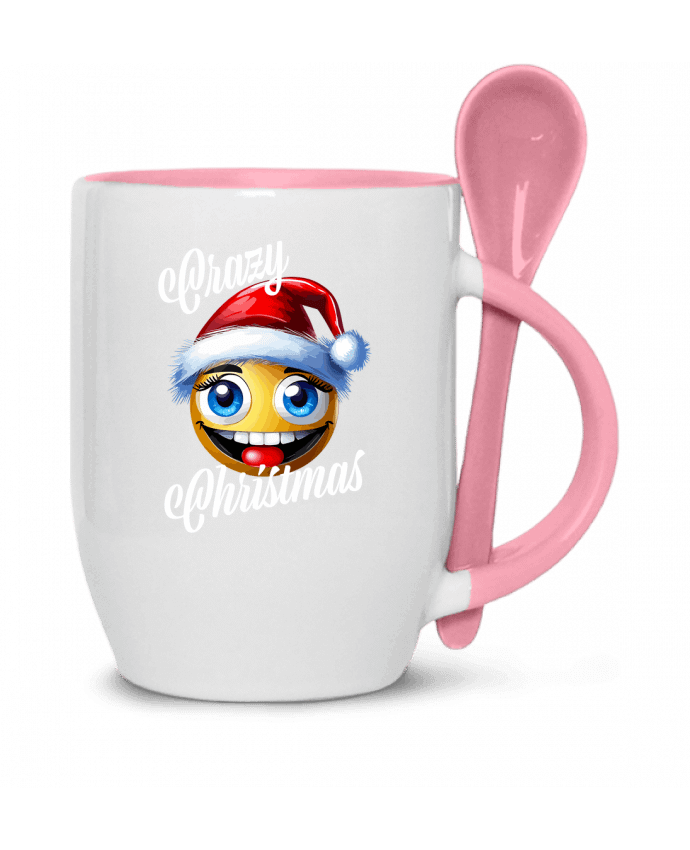 Tasse cuillère Emoji Fun Femme Noël par Featheart
