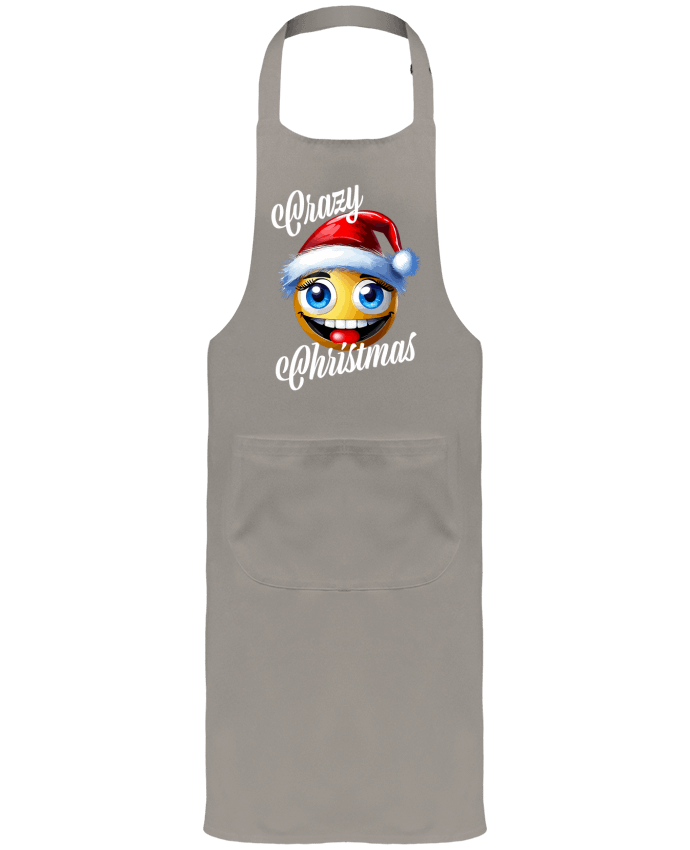 Tablier avec poches Emoji Fun Femme Noël par Featheart