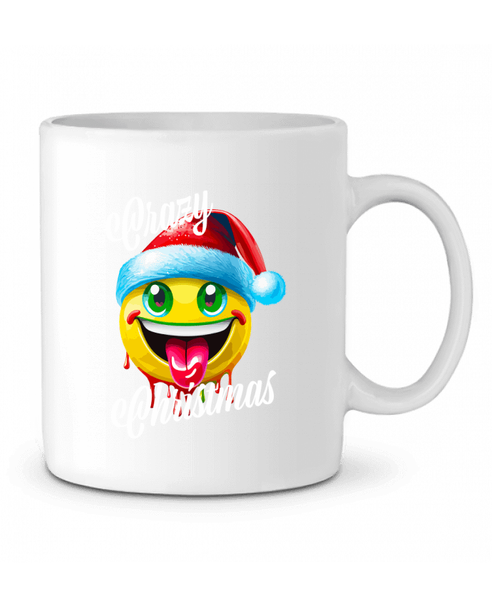 Mug  Emoji Noël tire la langue. Crazy Christmas par Featheart