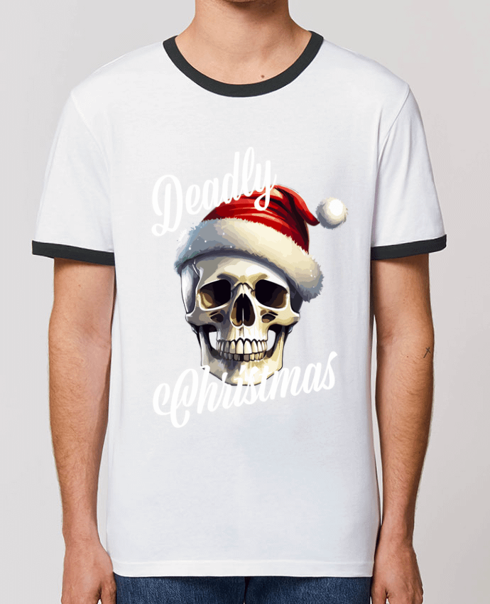 T-shirt Skull Noël. Deadly Christmas par Featheart