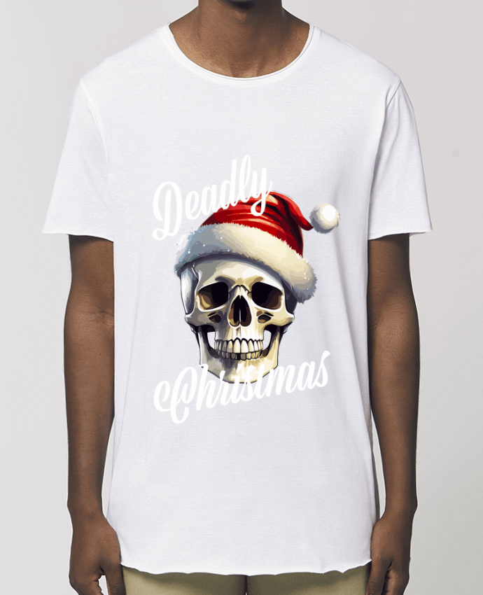 Tee-shirt Homme Skull Noël. Deadly Christmas Par  Featheart