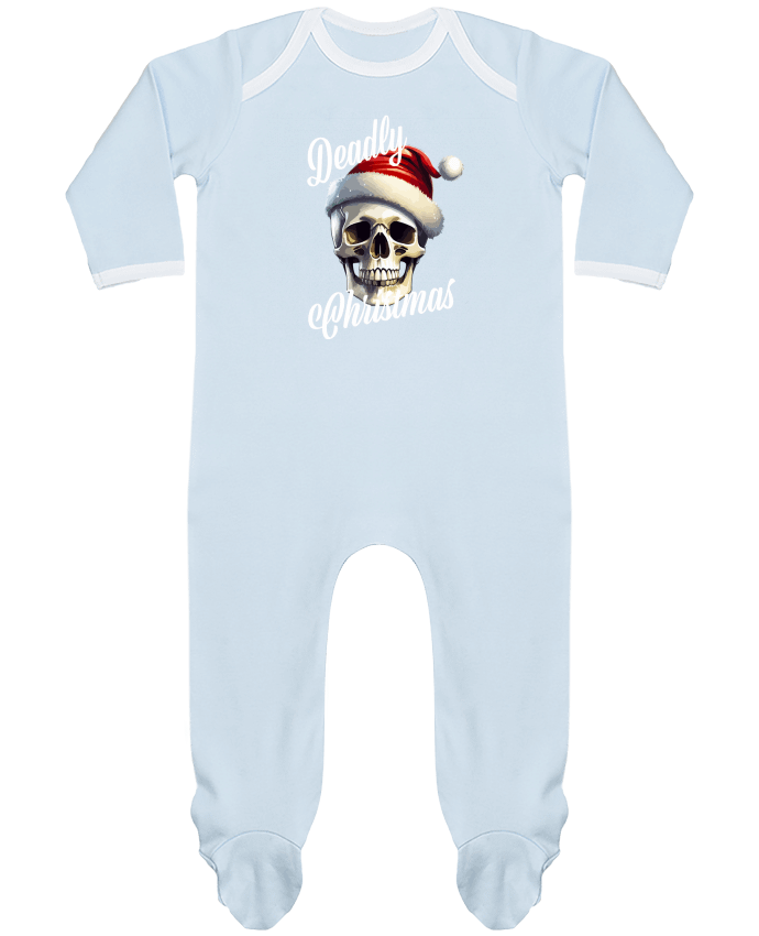 Body Pyjama Bébé Skull Noël. Deadly Christmas par Featheart