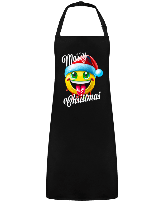 Tablier Emoji Noël tire la langue. Merry Christmas par  Featheart