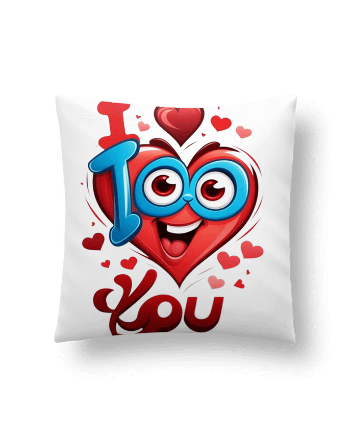 Coussin i love you par mrzouzou