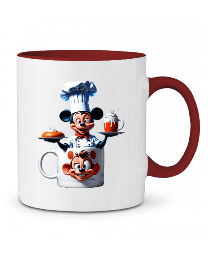 Mug bicolore souris mug mrzouzou