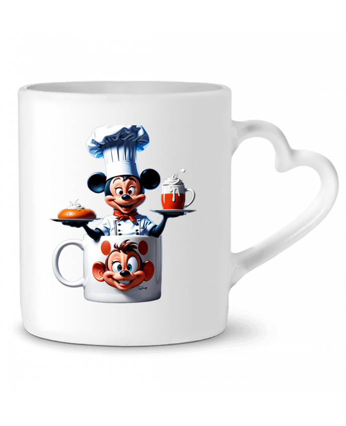 Mug coeur souris mug par mrzouzou