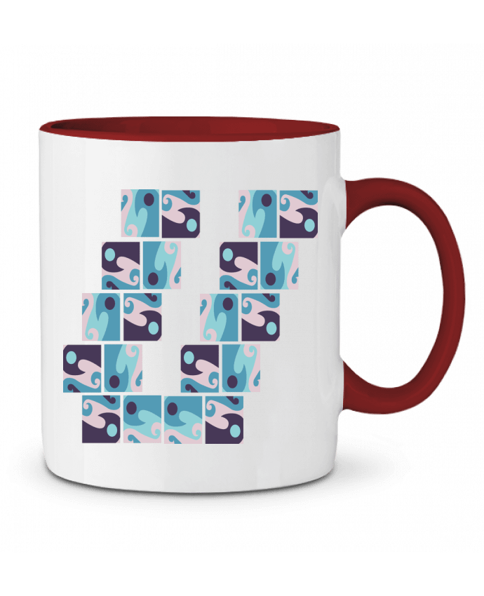 Mug bicolore Super Módulo MochiMena