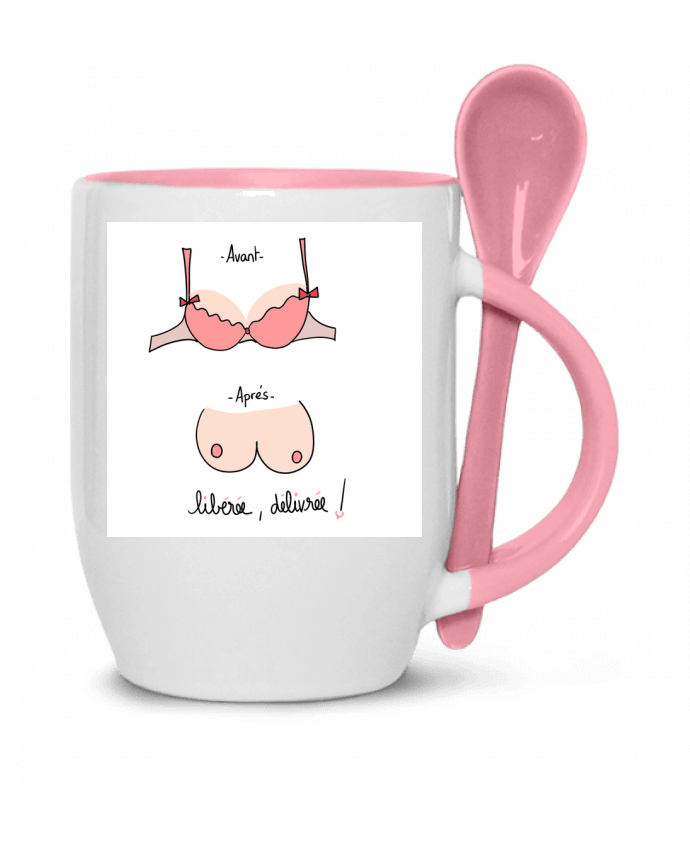  Tasse cuillère les nénés par Lili ravioli