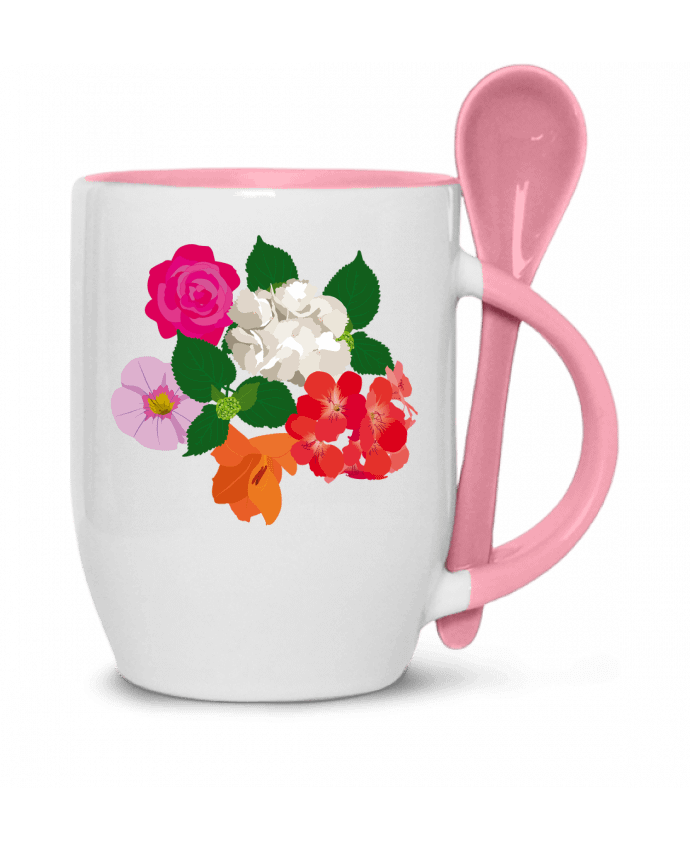 Tasse cuillère Fleurs et couleurs par cjolicom