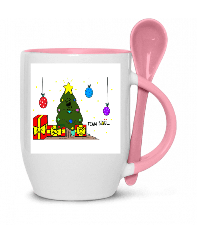  Tasse cuillère team noël par Lili ravioli