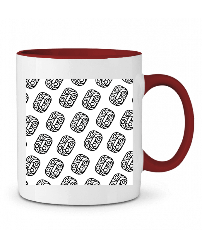 Mug bicolore Pattern O flaflores