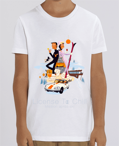 T-shirt Enfant Licence To Chill Mission Après-Ski Par Charlie Adam