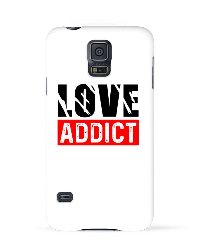 Case 3D Samsung Galaxy S5 Love Addict by sole-tshirt