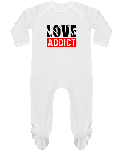 Body Pyjama Bébé Love Addict par sole-tshirt