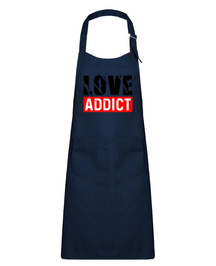 Tablier Enfant Love Addict par sole-tshirt