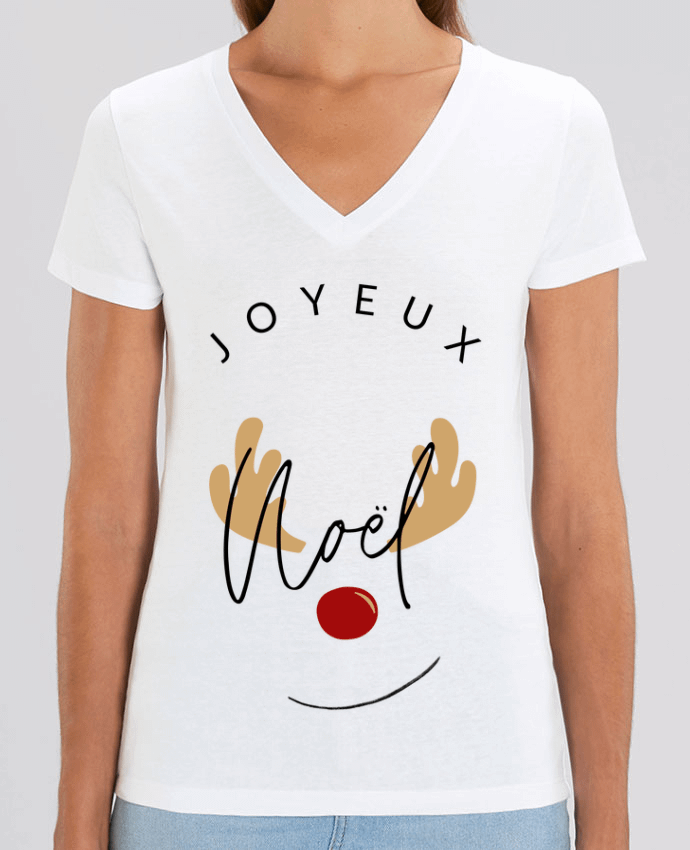 Tee-shirt femme Joyeux Noël Par  bodyandfly