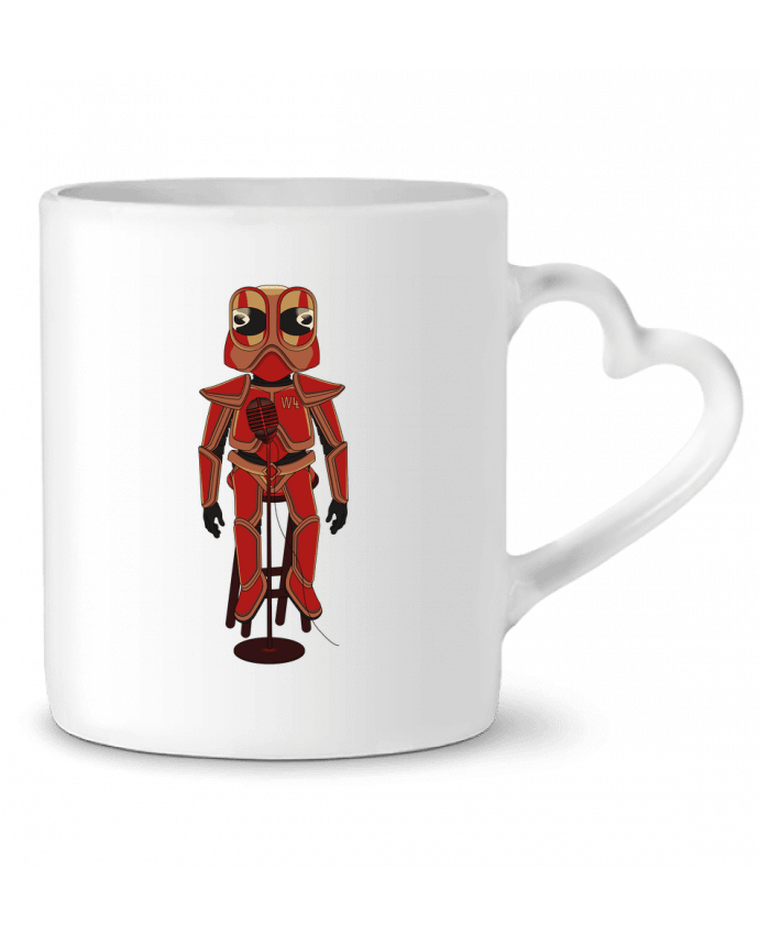 Mug coeur W4 par Santiaguen