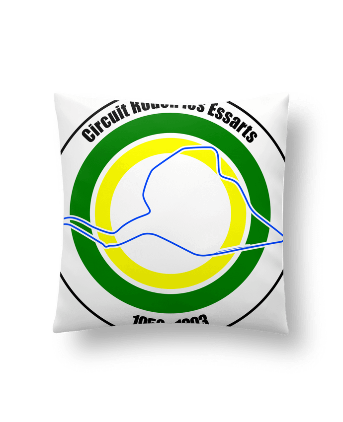 Coussin Circuit Rouen les Essarts par Zik Rasta