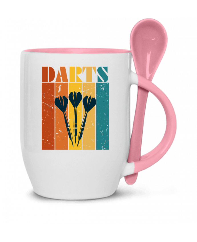  Tasse cuillère Retro vintage dart play par Sam boutique 79