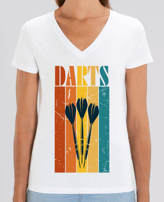 Tee-shirt femme Retro vintage dart play Par  Sam boutique 79