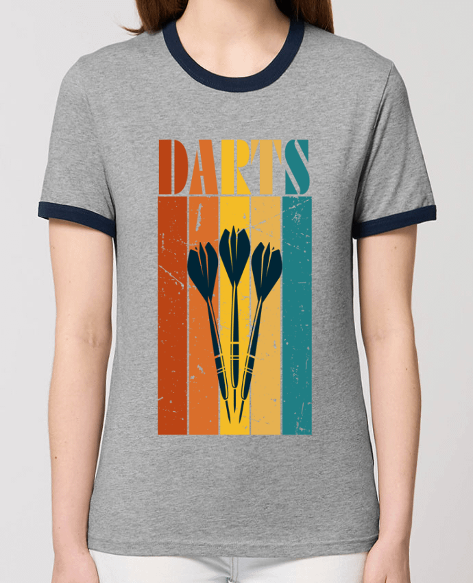 T-shirt Retro vintage dart play par Sam boutique 79