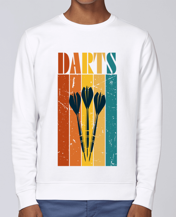 Sweatshirt Retro vintage dart play par Sam boutique 79