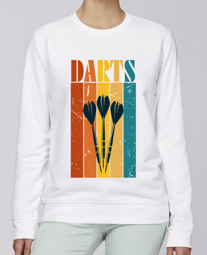 Sweatshirt Retro vintage dart play par Sam boutique 79