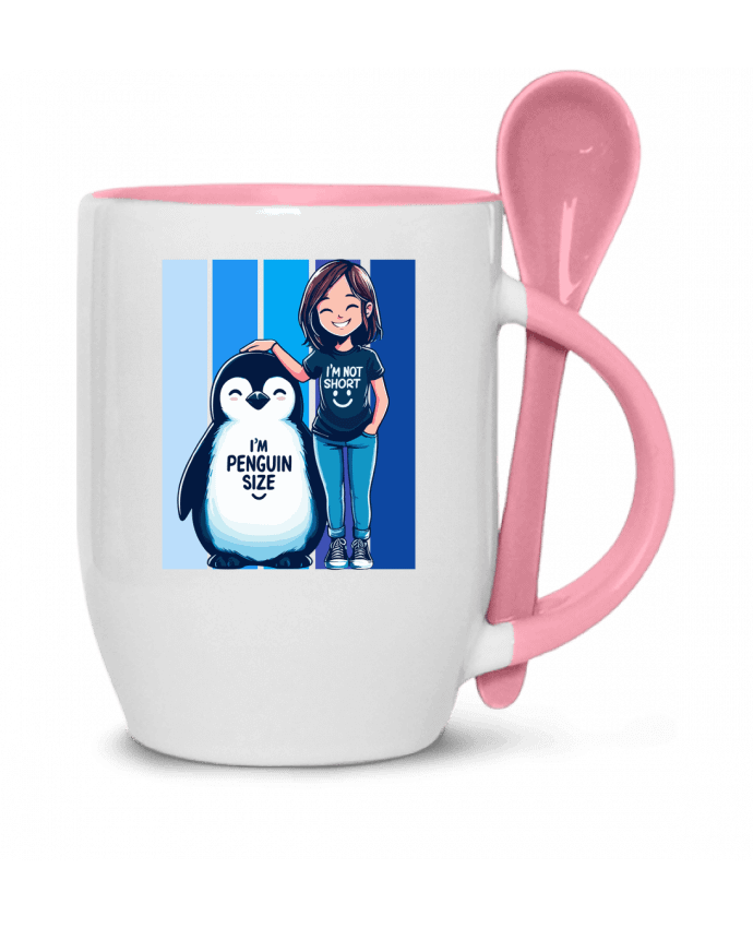  Tasse cuillère I'm not short i'm penguin size par Sam boutique 79