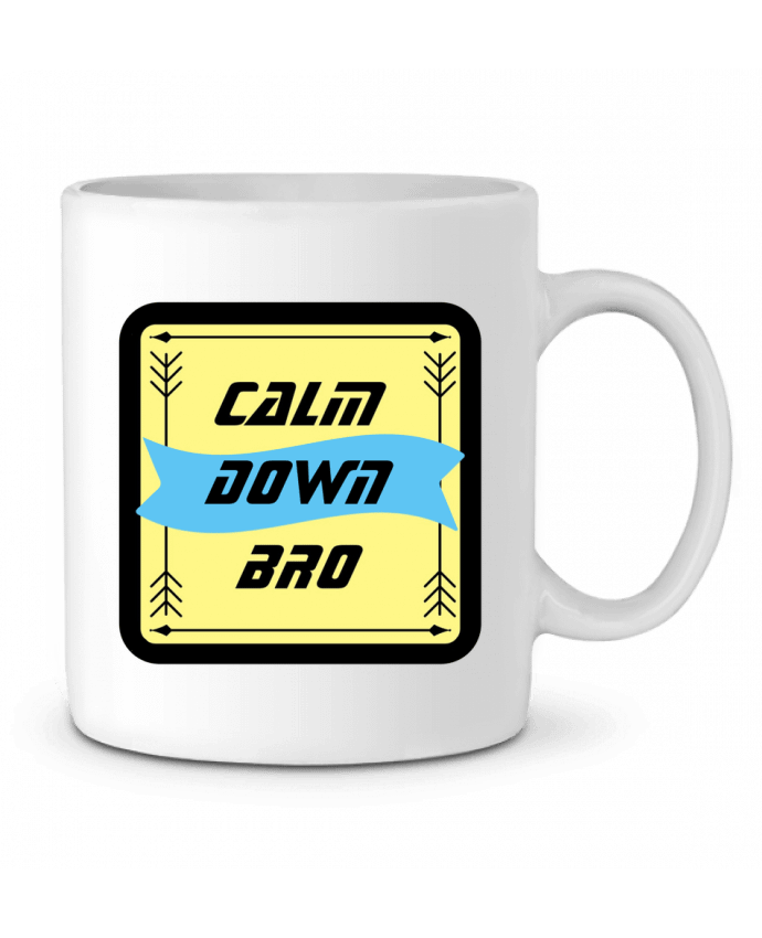 Mug  Calm Down Bro Design par CalmDownBro78