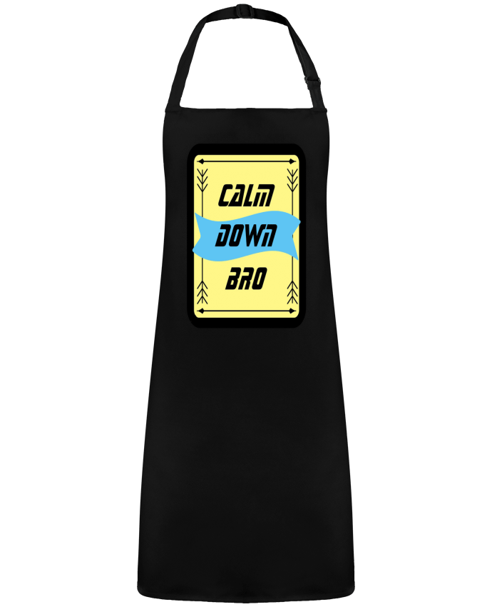 Tablier Calm Down Bro Design par  CalmDownBro78