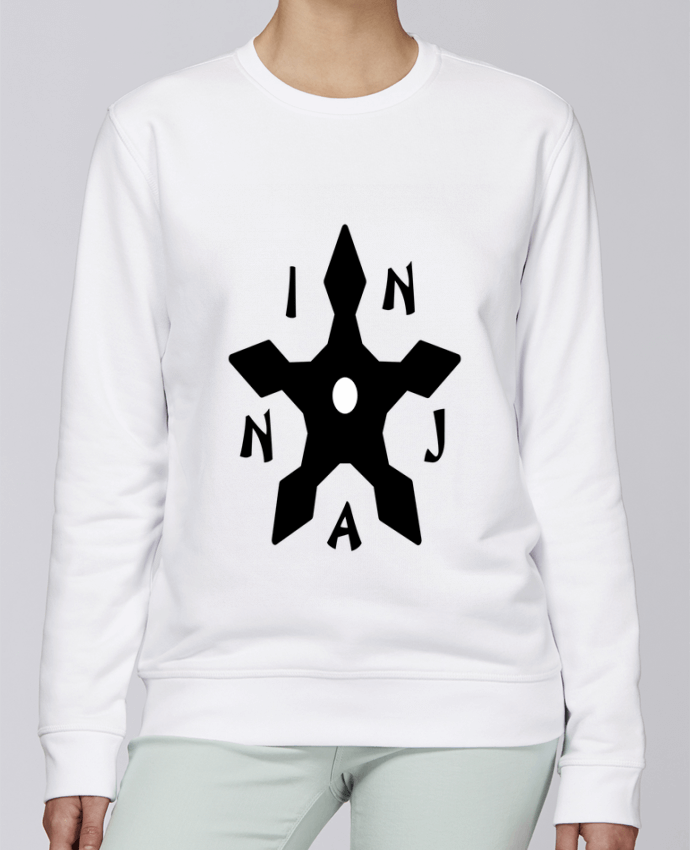 Sweatshirt Shuriken Ninja par CalmDownBro78