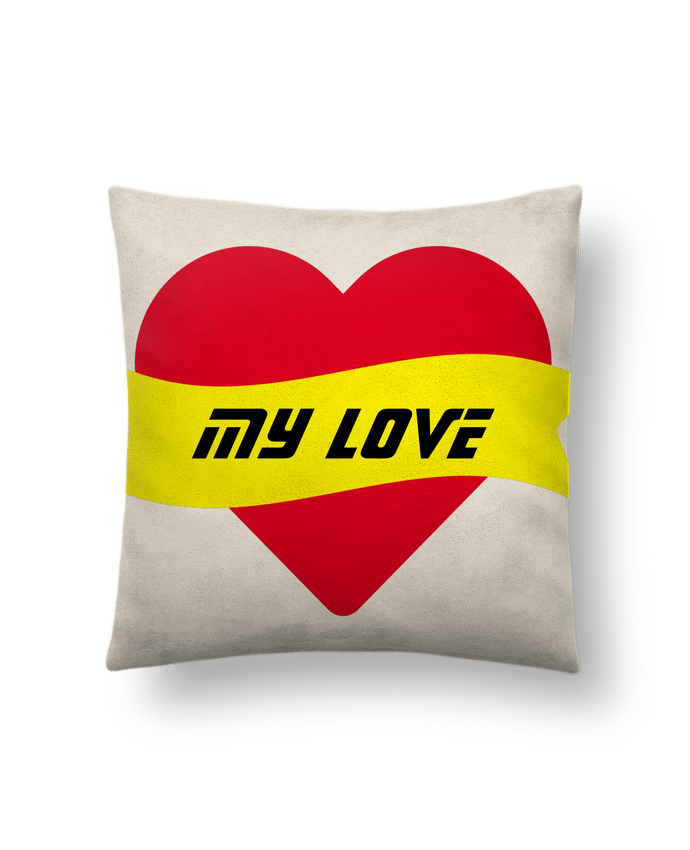 Coussin suédine My Love par CalmDownBro78