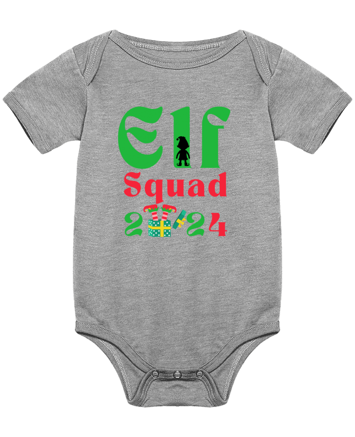 Body bébé Elf Family Christmas Matching Pajamas Xmas Elf Squad par zouhair