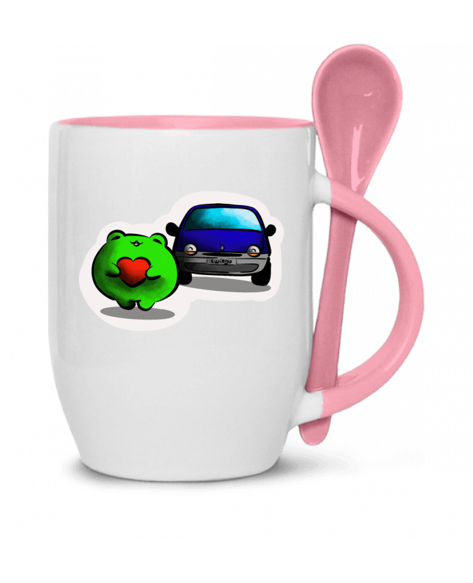  Tasse cuillère Grenouille et twingo 1 par L’atelier Immobile 