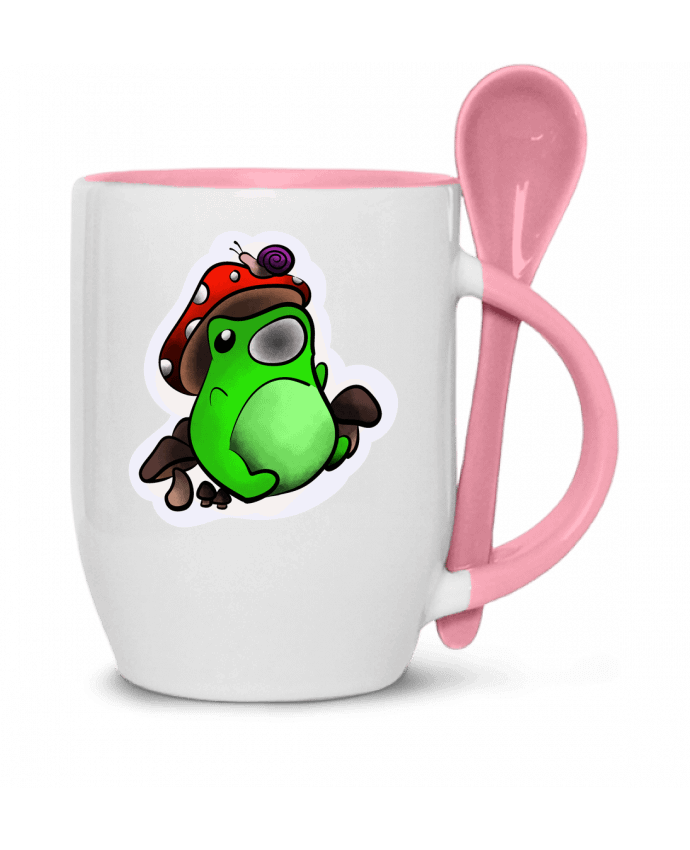  Tasse cuillère Grenouille champignon par L’atelier Immobile 