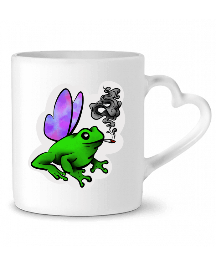 Mug coeur Grenouille fée par L’atelier Immobile 