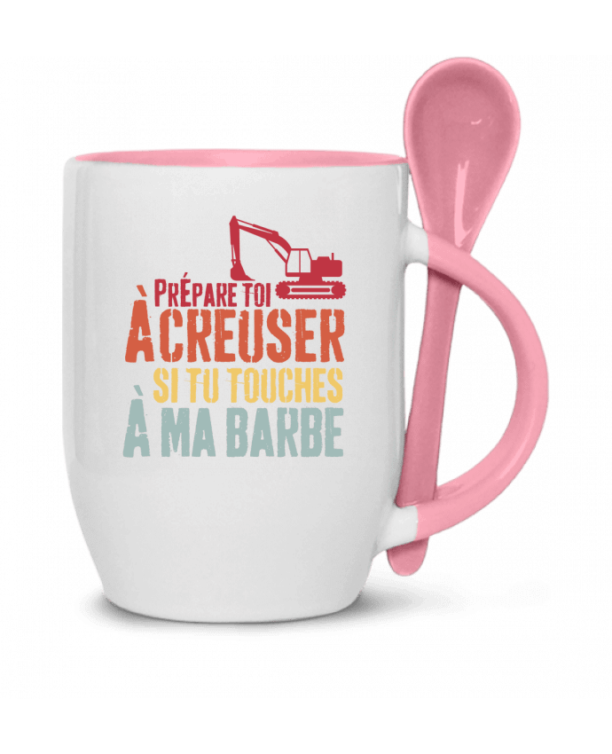 Tasse cuillère Papa barbu barbe mari cool cadeau par zouhair