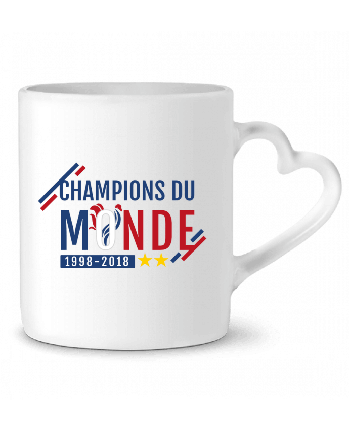 Mug Heart Champions du monde by Treiicy